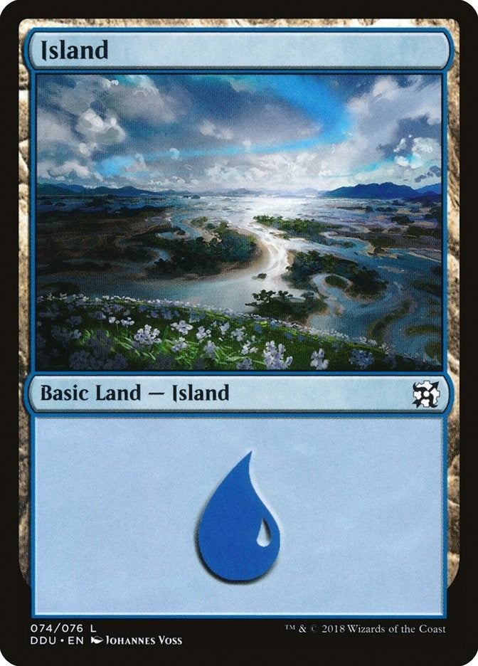 Image for Island (074) (74) [Duel Decks: Elves vs. Inventors]