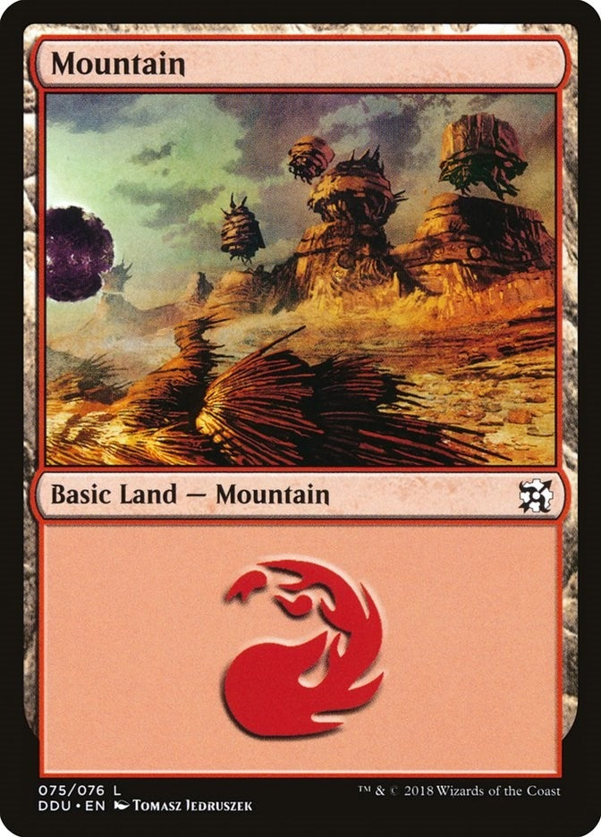 Image for Mountain (075) (75) [Duel Decks: Elves vs. Inventors]