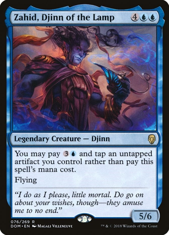 Image for Zahid, Djinn of the Lamp (76) [Dominaria]