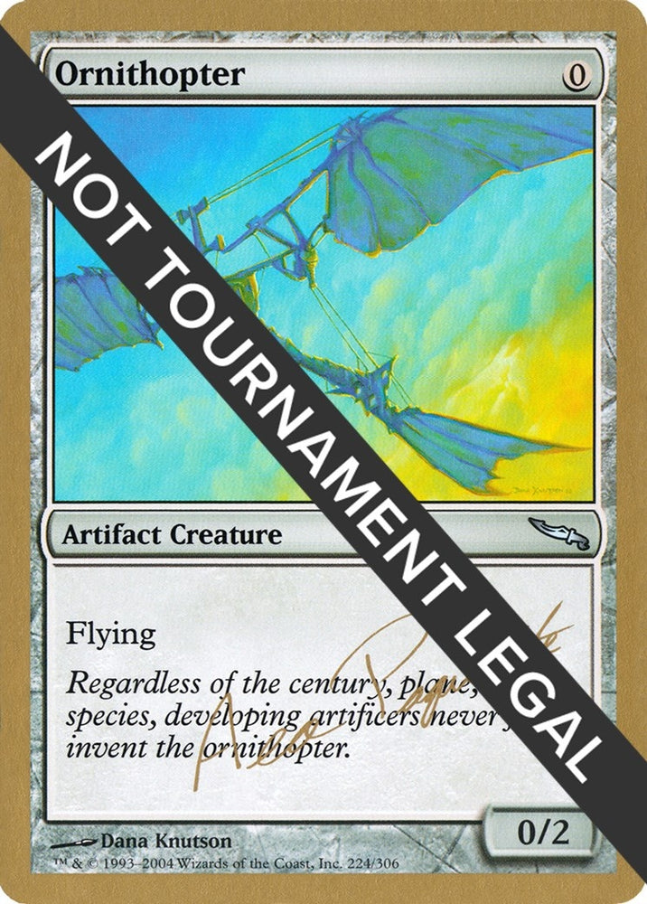 Image for Ornithopter - 2004 Aeo Paquette (MRD) [World Championship Decks]