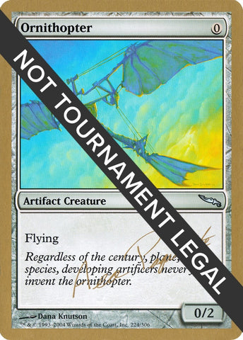 Image for Ornithopter - 2004 Aeo Paquette (MRD) [World Championship Decks]