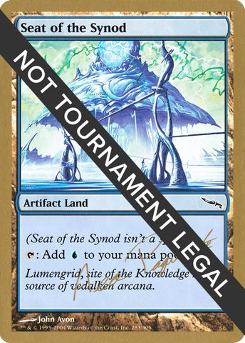 Image for Seat of the Synod - 2004 Aeo Paquette (MRD) [World Championship Decks]