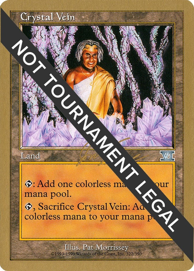 Image for Crystal Vein - 2000 Jon Finkel (6ED) [World Championship Decks]