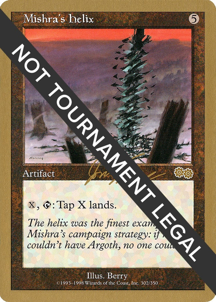Image for Mishra's Helix - 2000 Jon Finkel (USG) [World Championship Decks]