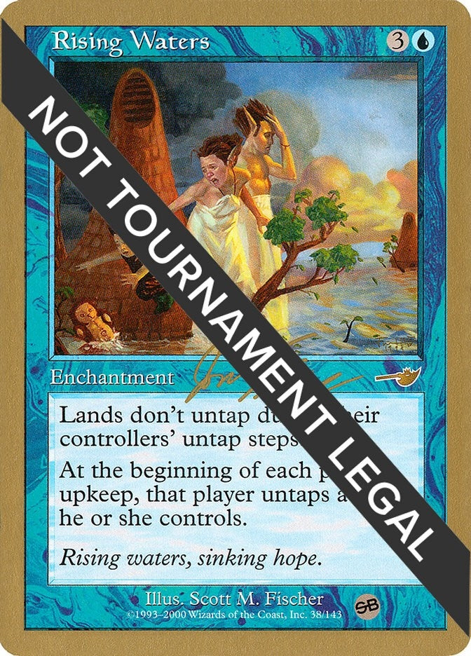 Image for Rising Waters - 2000 Jon Finkel (NMS) (SB) - Magic: The Gathering