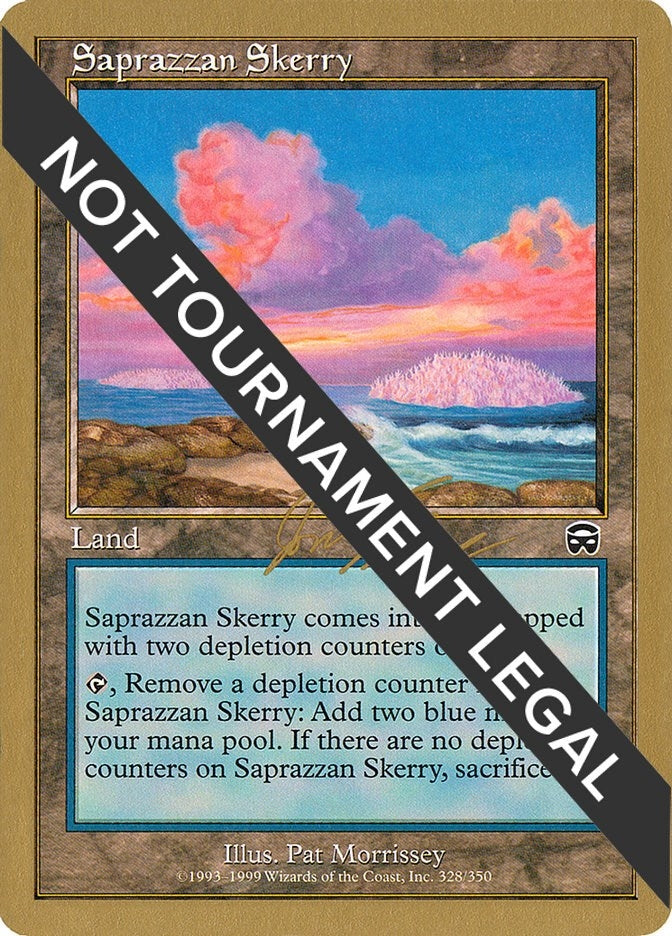Image for Saprazzan Skerry - 2000 Jon Finkel (MMQ) [World Championship Decks]