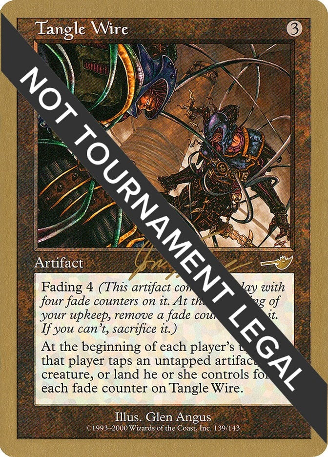 Image for Tangle Wire - 2000 Jon Finkel (NMS) [World Championship Decks]