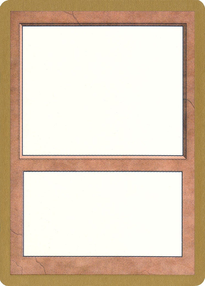 Image for 2000 World Championship Blank Card [World Championship Decks]