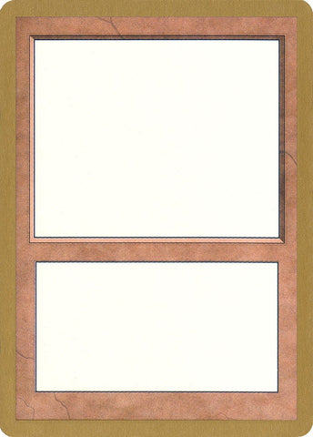 Image for 2000 World Championship Blank Card [World Championship Decks]