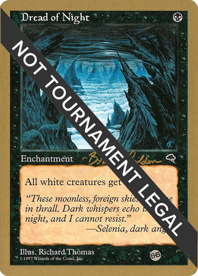 Image for Dread of Night - 1998 Brian Selden (TMP) (SB) [World Championship Decks]