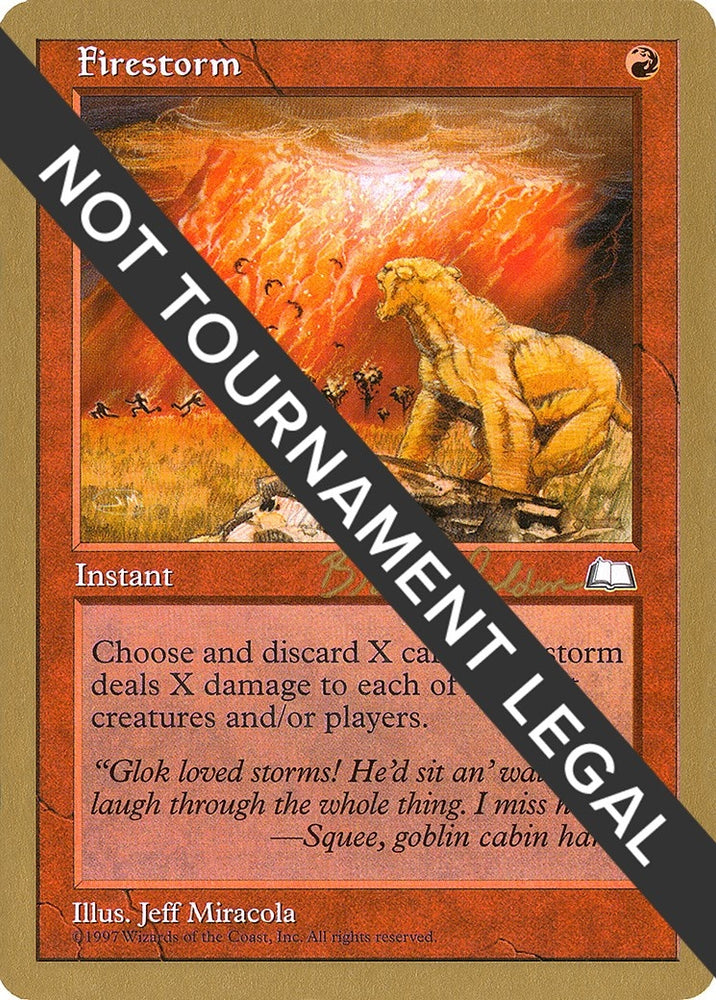Image for Firestorm - 1998 Brian Selden (WTH) [World Championship Decks]