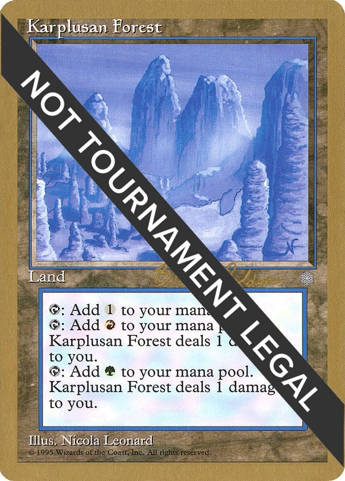 Image for Karplusan Forest - 1998 Brian Selden (ICE) [World Championship Decks]
