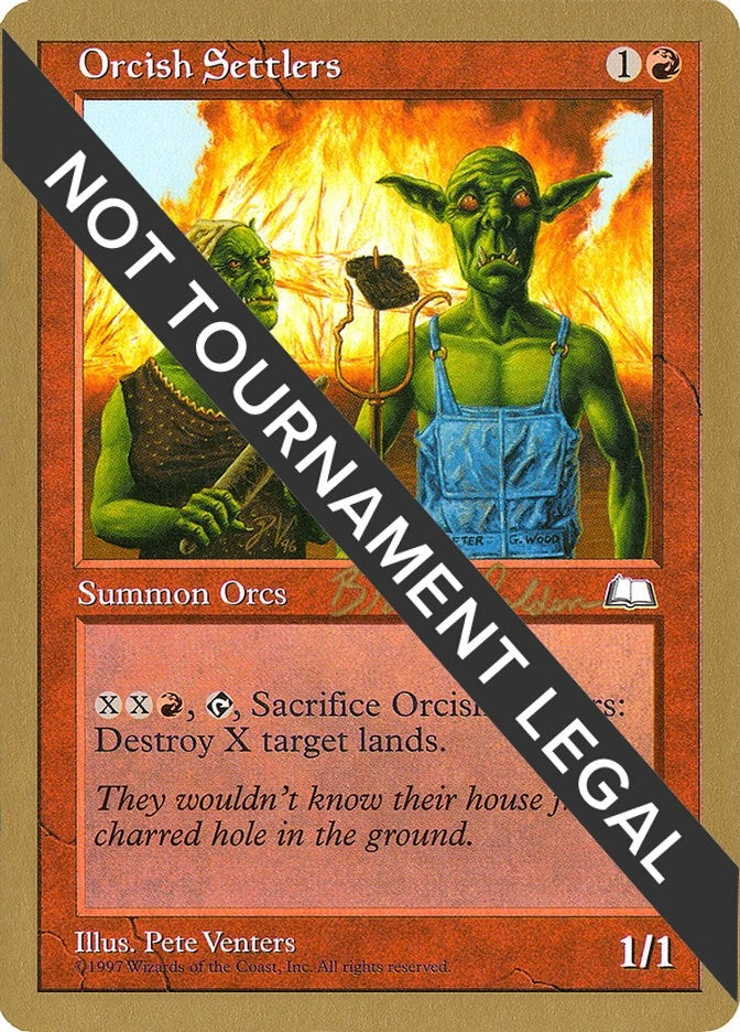 Image for Orcish Settlers - 1998 Brian Selden (WTH) [World Championship Decks]