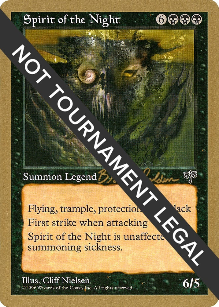Image for Spirit of the Night - 1998 Brian Selden (MIR) [World Championship Decks]
