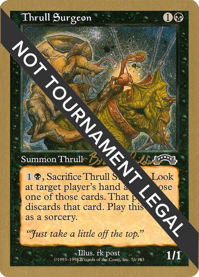 Image for Thrull Surgeon - 1998 Brian Selden (EXO) [World Championship Decks]
