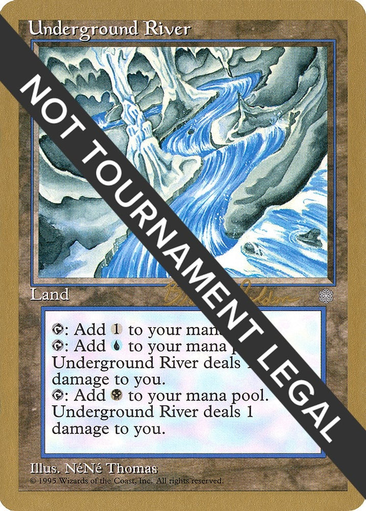 Image for Underground River - 1998 Brian Selden (ICE) [World Championship Decks]