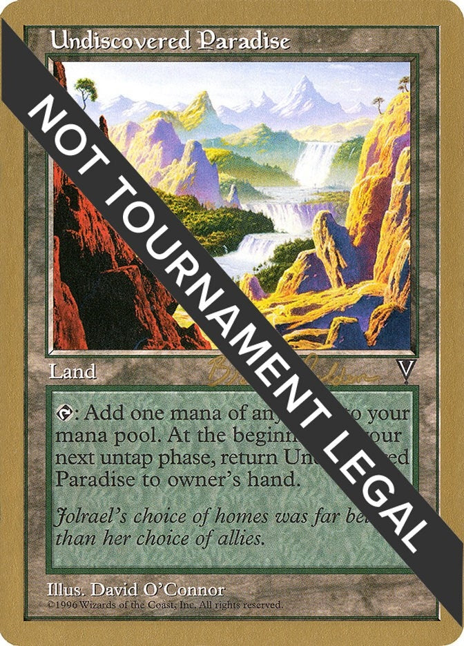 Image for Undiscovered Paradise - 1998 Brian Selden (VIS) [World Championship Decks]