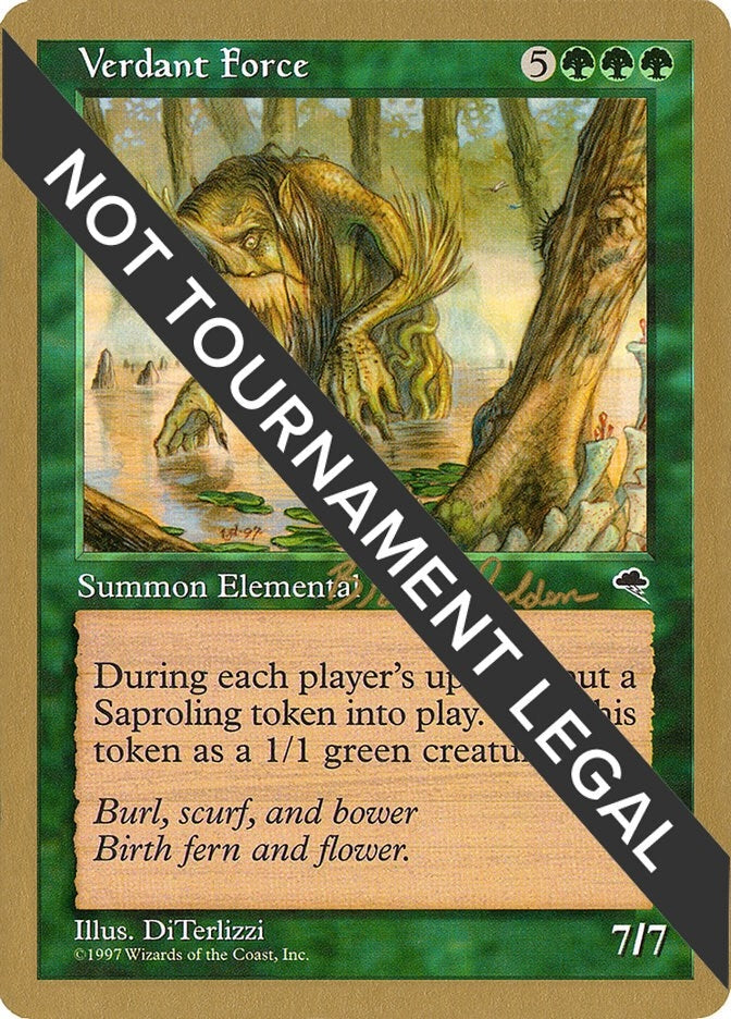Image for Verdant Force - 1998 Brian Selden (TMP) [World Championship Decks]