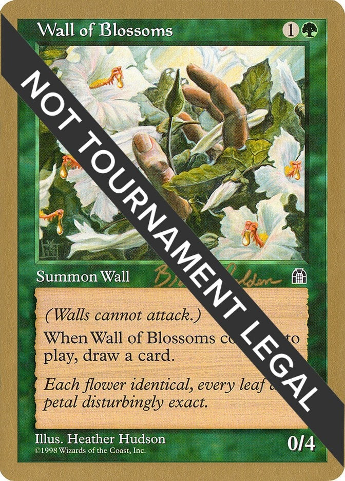 Image for Wall of Blossoms - 1998 Brian Selden (STH) [World Championship Decks]