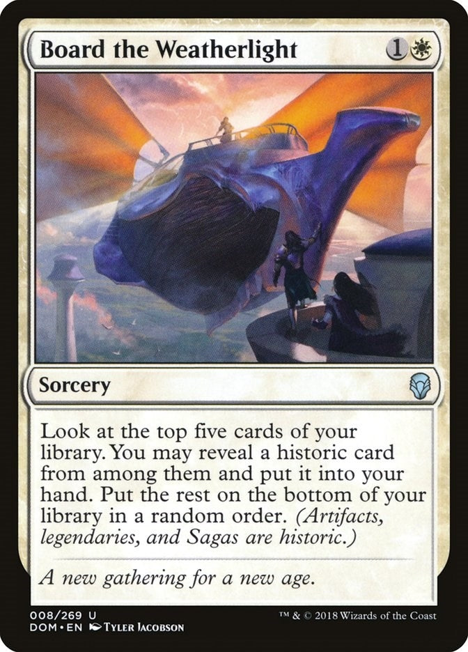 Image for Board the Weatherlight (8) [Dominaria]