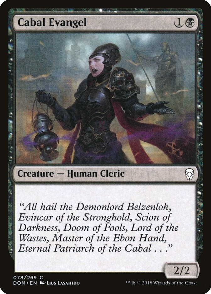 Image for Cabal Evangel (78) [Dominaria]