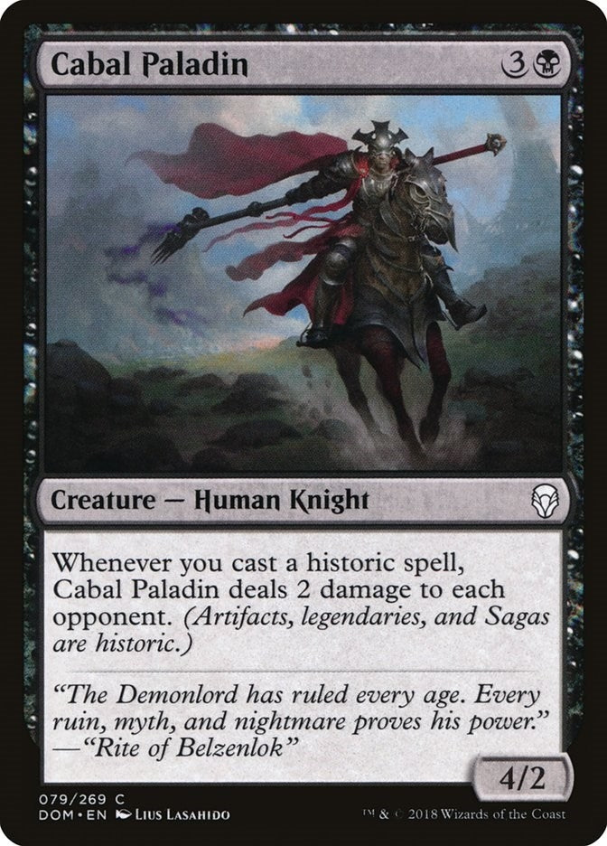 Image for Cabal Paladin (79) [Dominaria]