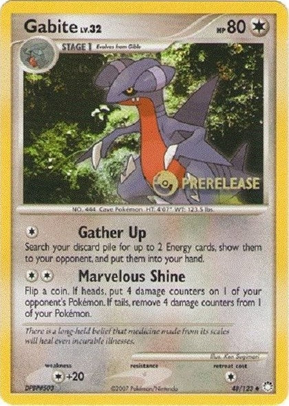 Image for Gabite (48/124) [Diamond and Pearl Promos]