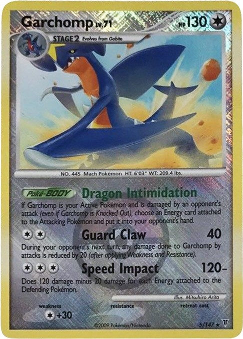 Image for Garchomp (005/147) [League & Championship Cards]