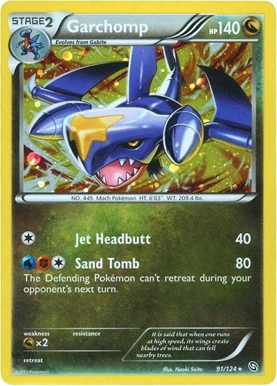 Image for Garchomp (091/124) [Blister Exclusives]
