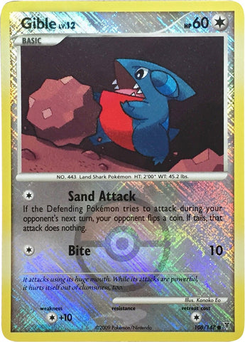 Image for Gible (106/147) [League & Championship Cards]