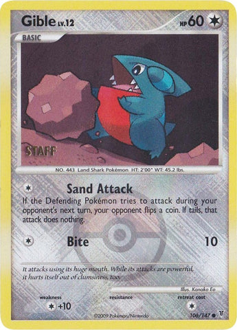 Image for Gible (106/147) [League & Championship Cards]