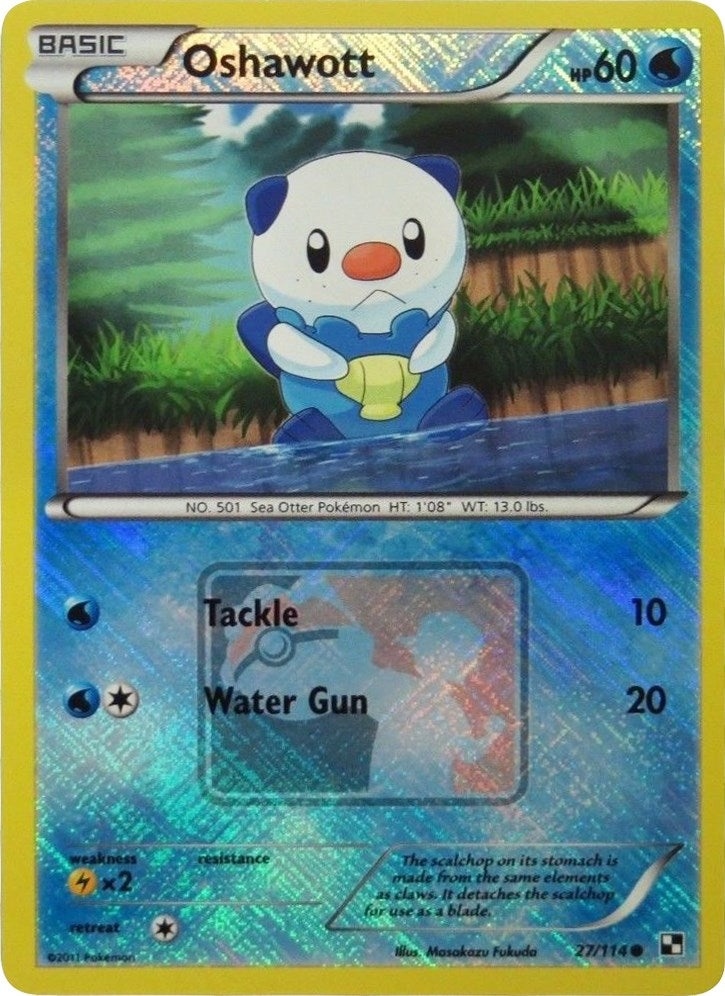 Image for Oshawott (027/114) [League & Championship Cards]