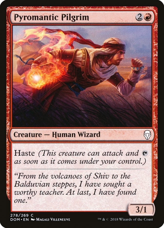 Image for Pyromantic Pilgrim (278) [Dominaria]