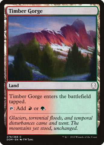 Image for Timber Gorge (279) [Dominaria]