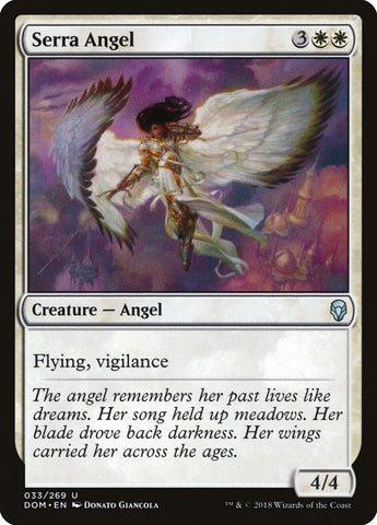 Image for Serra Angel (33) [Dominaria]