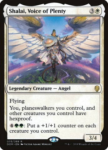 Image for Shalai, Voice of Plenty (35) [Dominaria]