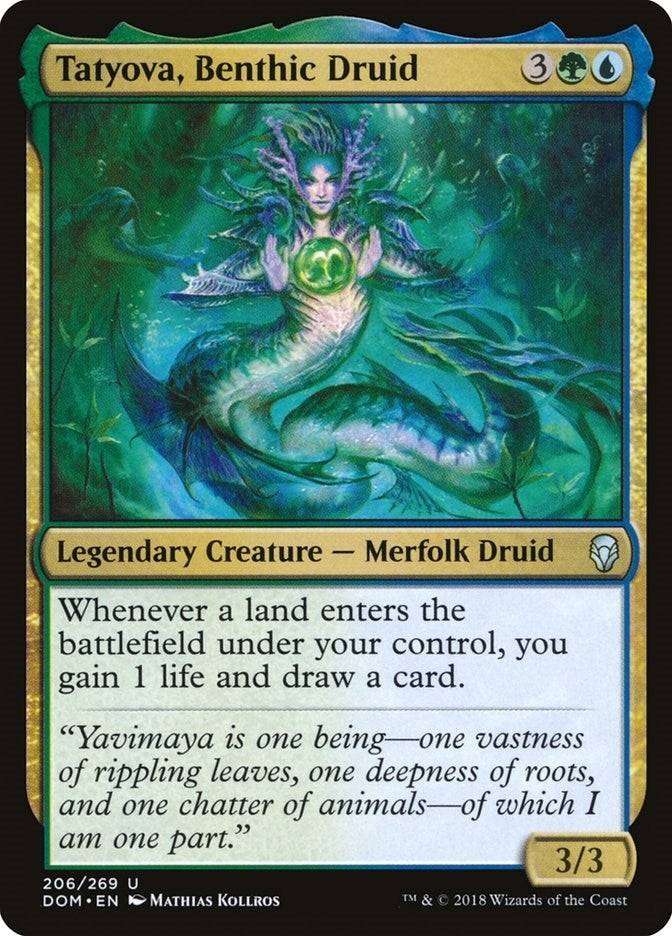 Image for Tatyova, Benthic Druid (206) [Dominaria]