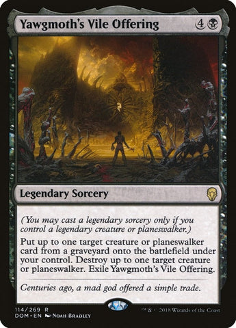 Image for Yawgmoth's Vile Offering (114) [Dominaria]