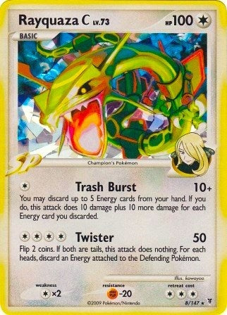 Rayquaza C - 8/147 (Cracked Ice) (008/147) (Miscellaneous Cards & Products)