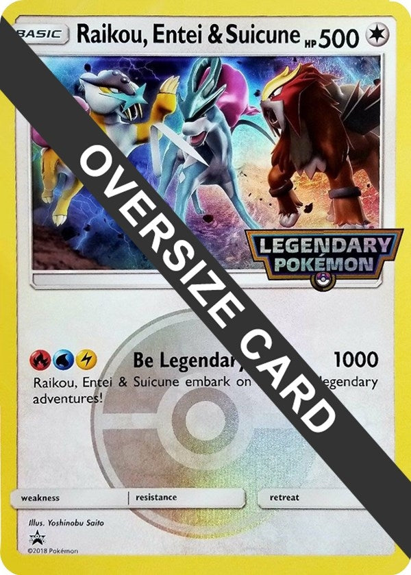 Image for Raikou, Entei & Suicune [Jumbo Cards]