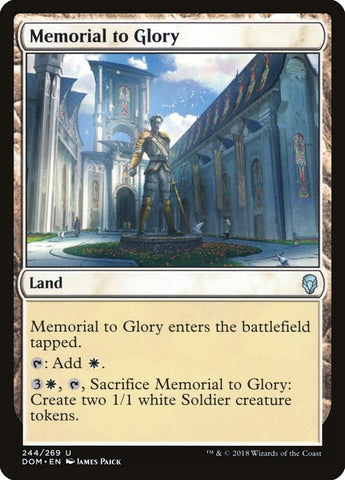 Image for Memorial to Glory (244) [Dominaria]