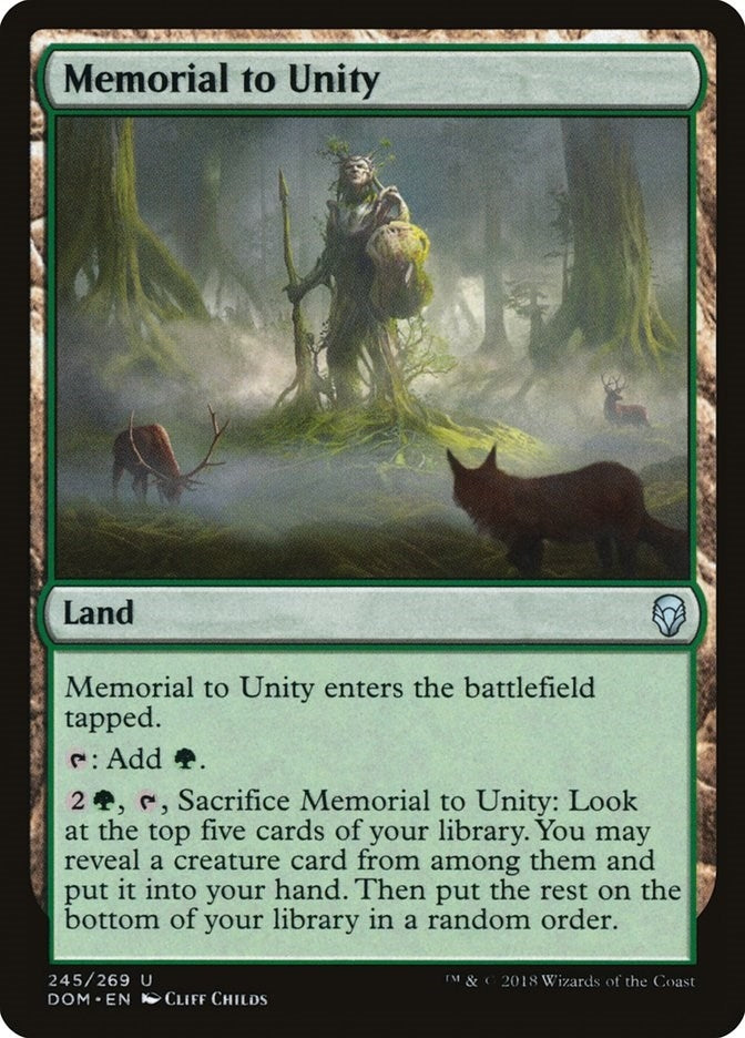 Image for Memorial to Unity (245) [Dominaria]