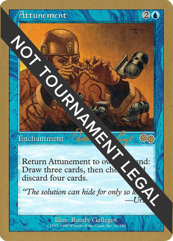 Image for Attunement - 2000 Tom van de Logt (USG) [World Championship Decks]