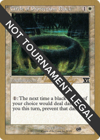 Image for Circle of Protection: Black - 2000 Tom van de Logt (6ED) (SB) [World Championship Decks]