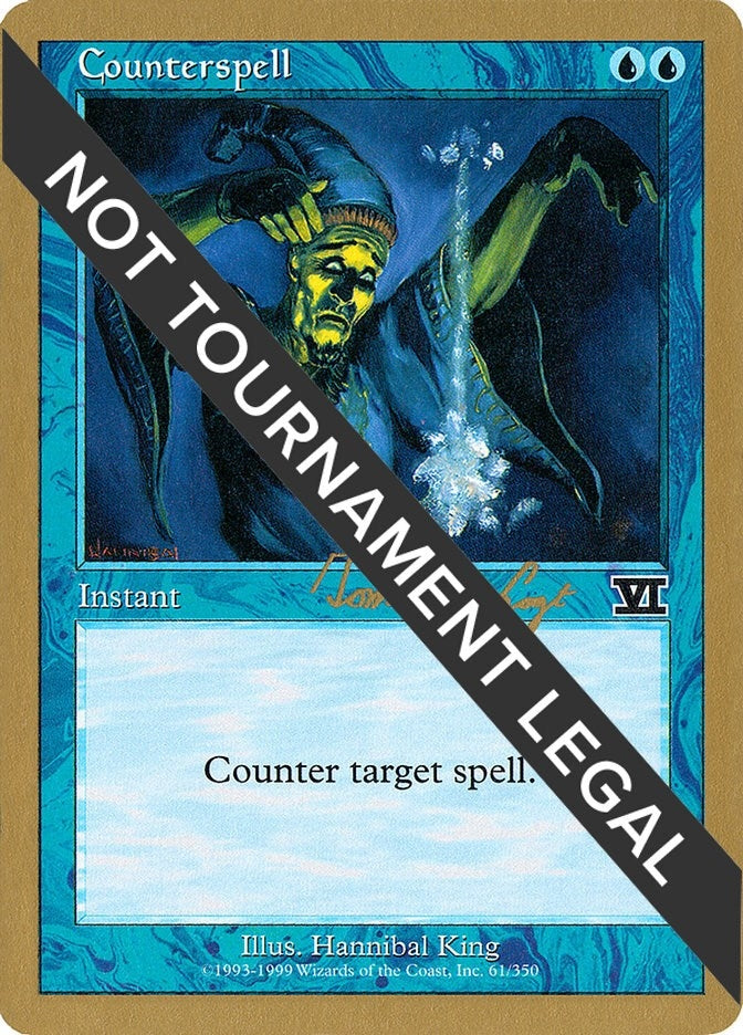 Image for Counterspell - 2000 Tom van de Logt (6ED) [World Championship Decks]