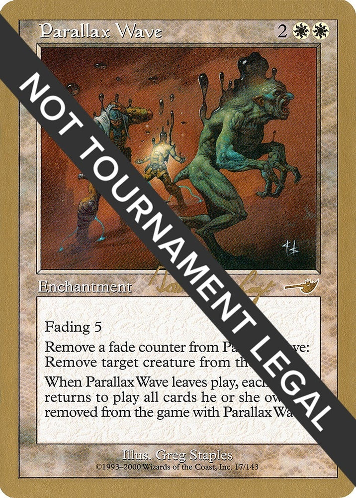 Image for Parallax Wave - 2000 Tom van de Logt (NMS) [World Championship Decks]