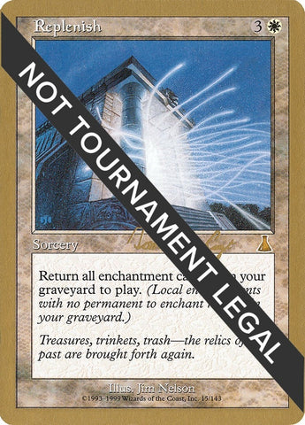 Image for Replenish - 2000 Tom van de Logt (UDS) [World Championship Decks]