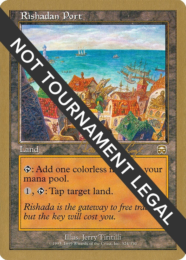 Image for Rishadan Port - 2000 Tom van de Logt (MMQ) - Magic: The Gathering