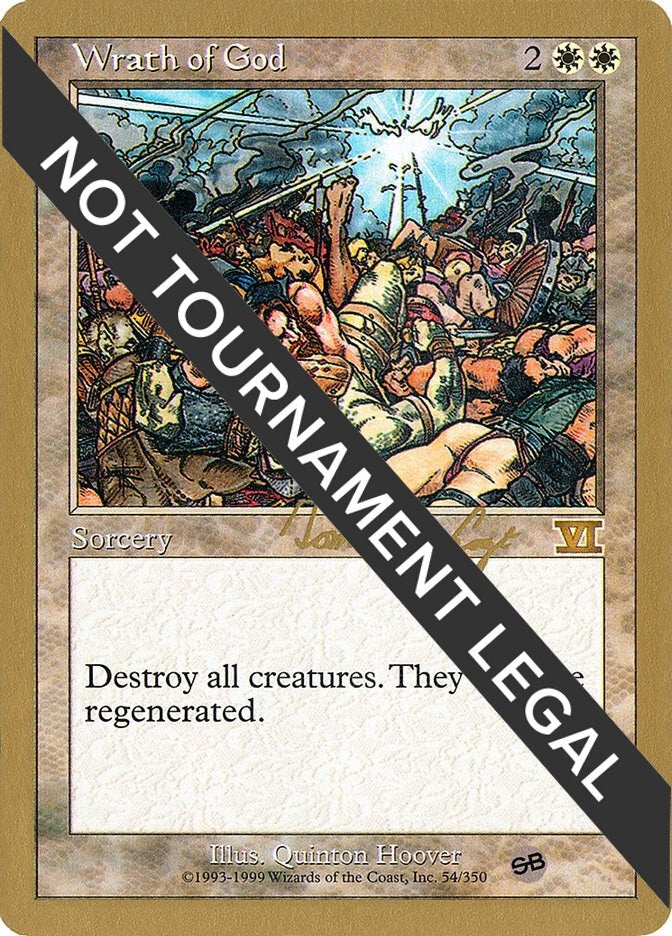 Image for Wrath of God - 2000 Tom van de Logt (6ED) (SB) [World Championship Decks]