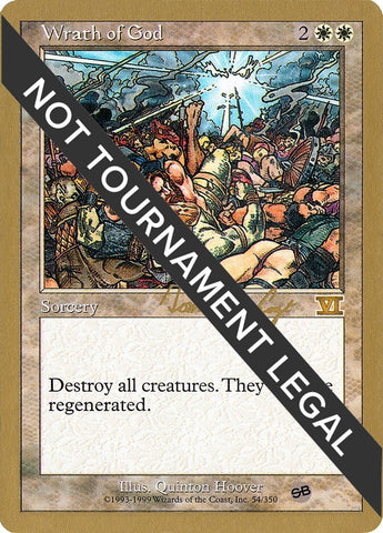 Image for Wrath of God - 2000 Tom van de Logt (6ED) (SB) [World Championship Decks]